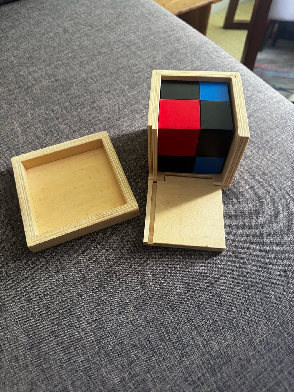 Montessori Binomial Cube NWOT